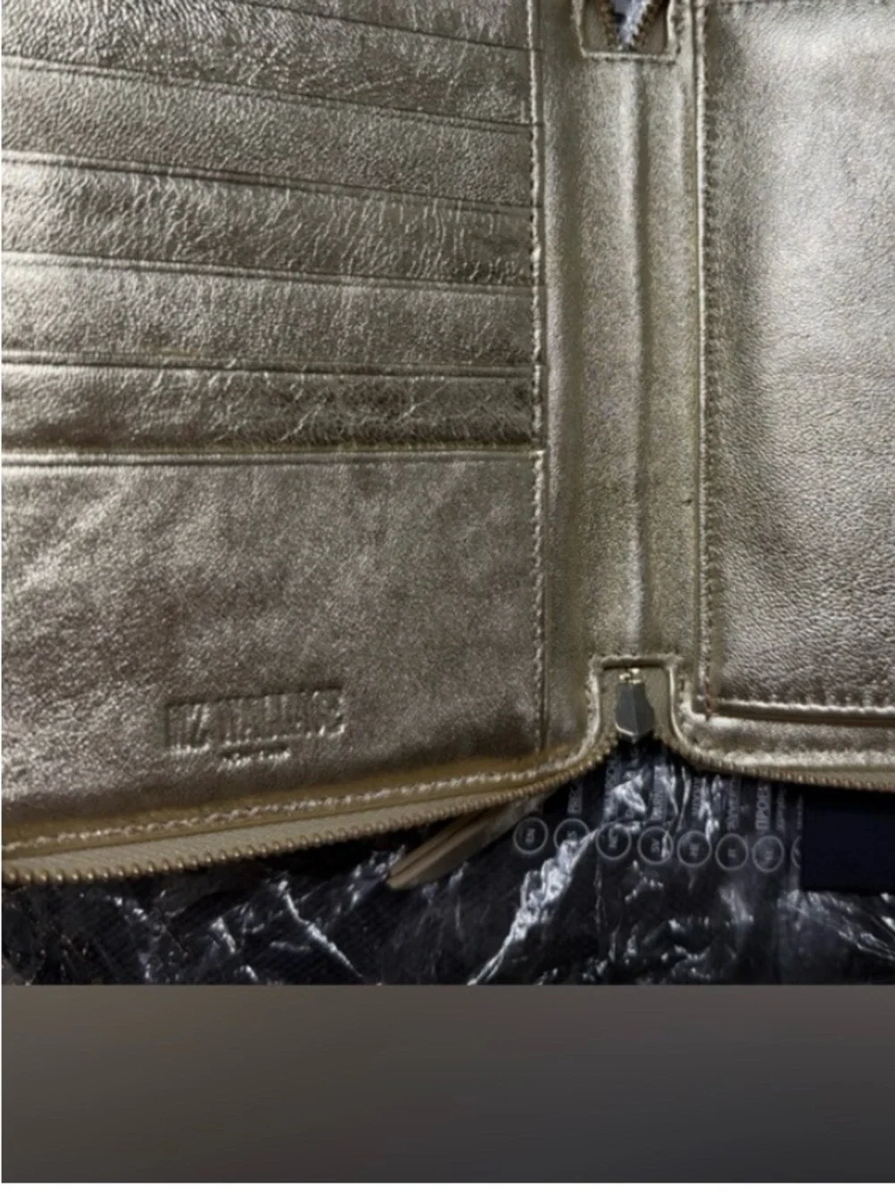 MZ Wallace passport organizer wallet Champagne Candy never actually used stored